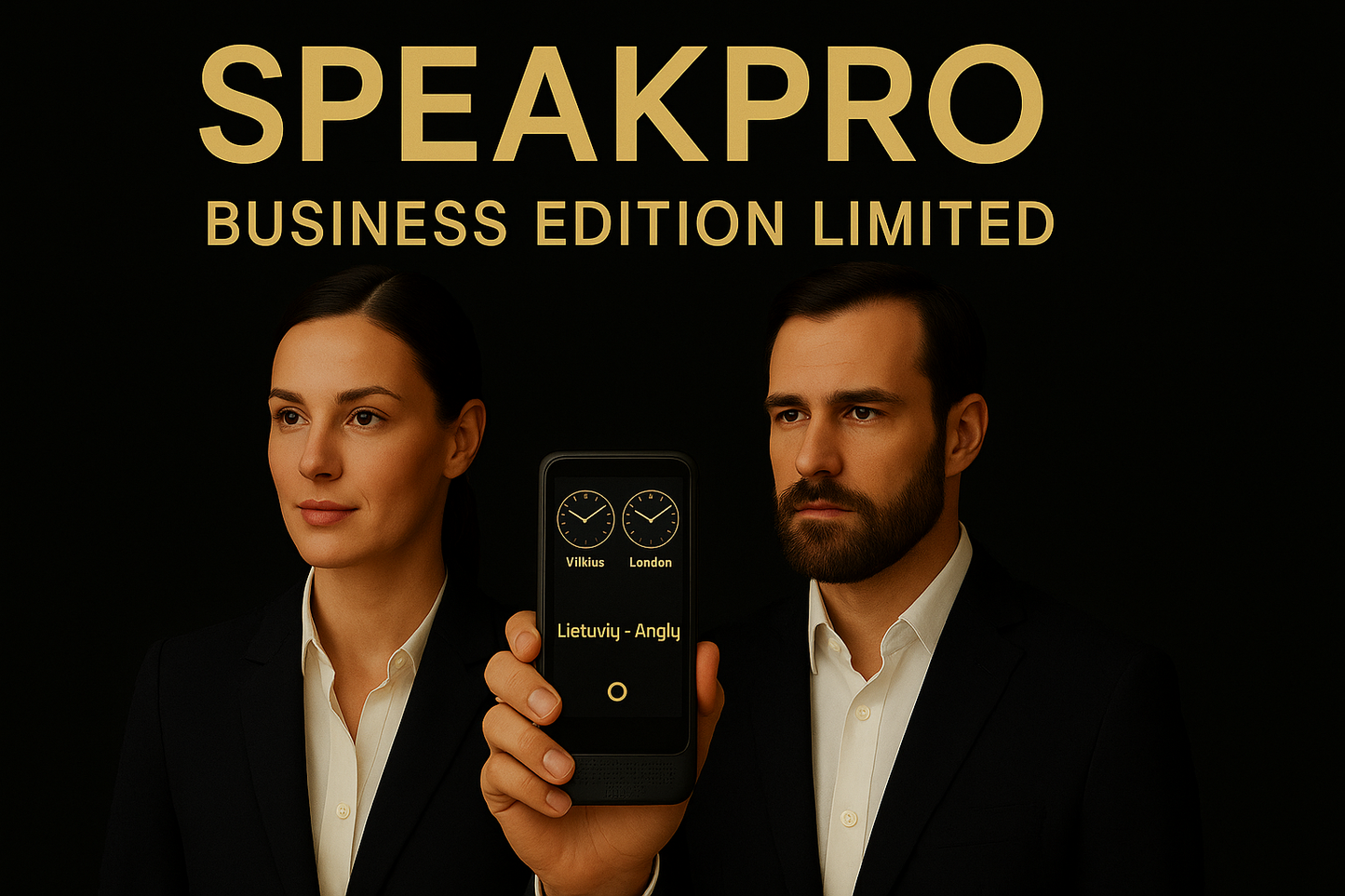 SpeakPro Business Edition - AI Balso Vertėjas